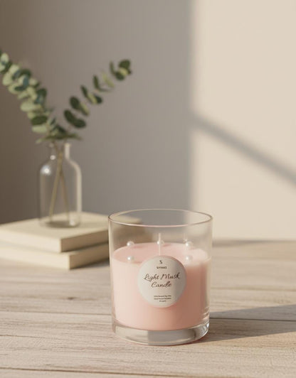 Light Musk Elegance Jar Candle