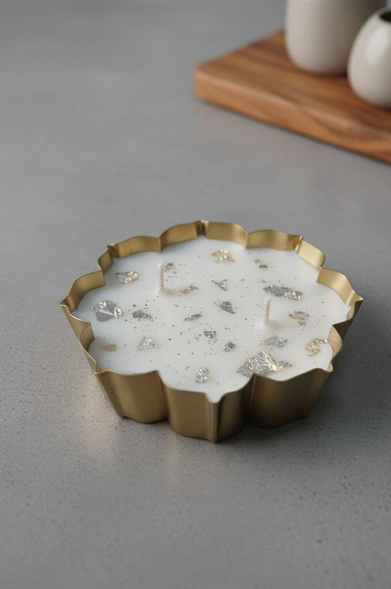 Metal urli decorative jar -Medium