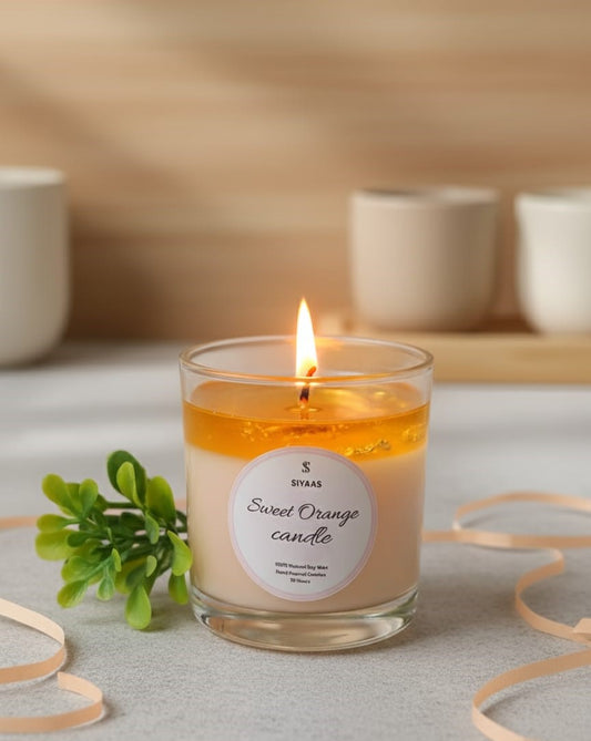 Citrus Glow – Sweet Orange Candle