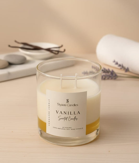 Vanilla Luxe – Handcrafted Big Jar Candle